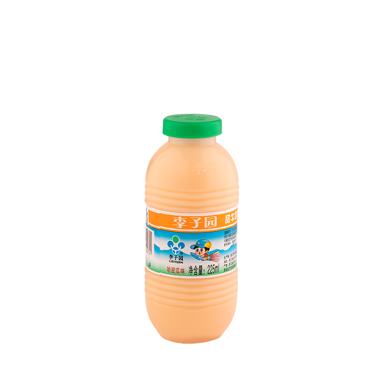 甜牛奶乳飲料（哈密瓜味），單瓶?jī)艉?25ml